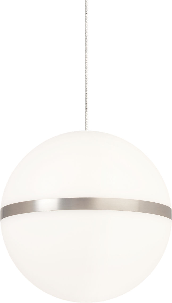 Mini Hanea Pendant in Satin Nickel with Acrylic Shade FreeJack Bulb(s) Not Included