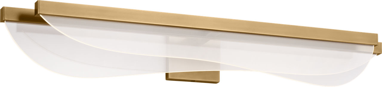 Nyra 36 Bath plated brass 3000K 90 CRI