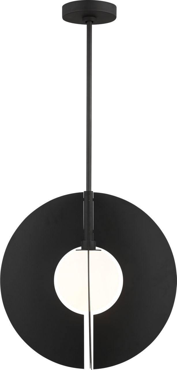 Orbel Round Grande Nightshade Black Bulb Not Included