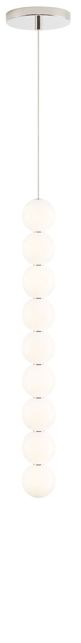 Orbet 9-Light Pendant 9-Light polished nickel 2700K 90 CRI integrated led 90 cri 2700k 120v-277v unv