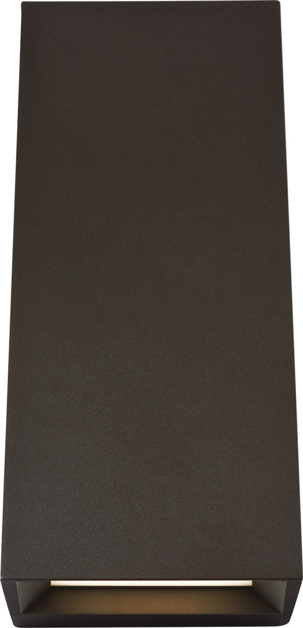 Pitch 12 Outdoor Wall Bronze 3000K 90 CRI integrated led 90 cri 3000k 120v