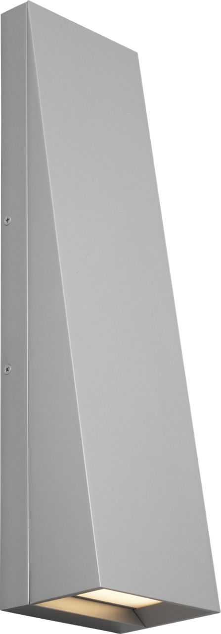 Pitch 19 Outdoor Wall silver 3000K 90 CRI integrated led 90 cri 3000k 120v