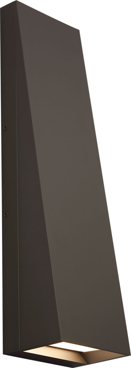 Pitch 19 Outdoor Wall Bronze LED 90 CRI 3000K 120V