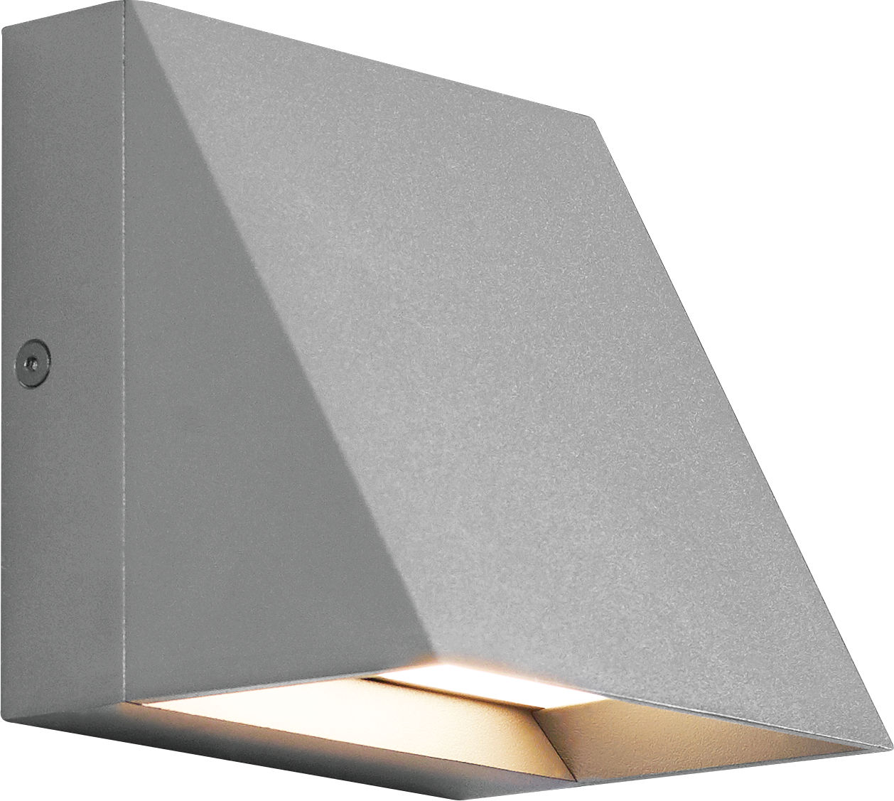 Pitch Single Outdoor Wall Single silver LED 2700K 90 CRI 90 cri 2700k 120v