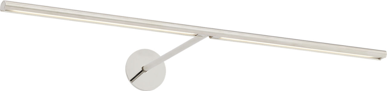 Plural Dome 24 Picture Light Polished Nickel LED 95 CRI 2700K 120-277V