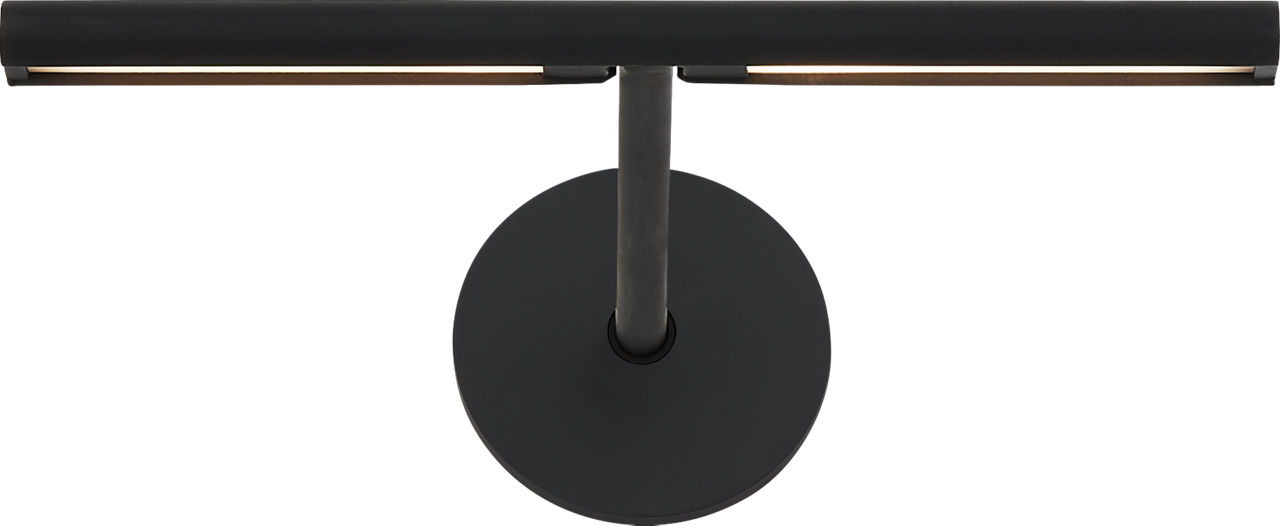 Plural Dome 8 Picture Light Nightshade Black 2700K 95 CRI integrated led 95 cri 2700k 120v-277v unv