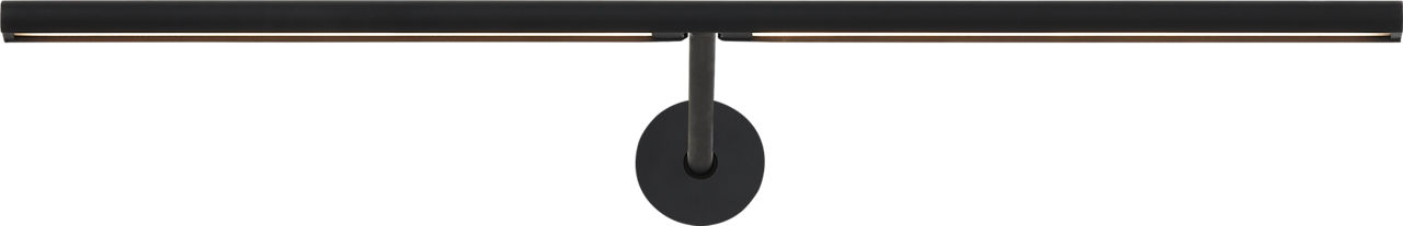 Plural Dome 18 Picture Light Nightshade Black 2700K 95 CRI integrated led 95 cri 2700k 120v-277v unv