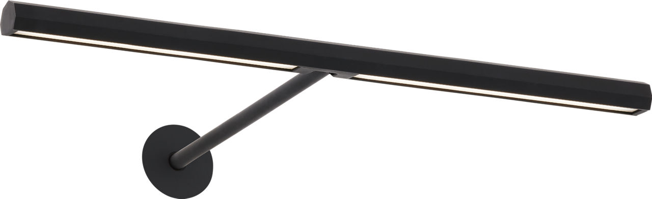 Plural Faceted 12 Picture Light Nightshade Black LED 95 CRI 2700K 120-277V