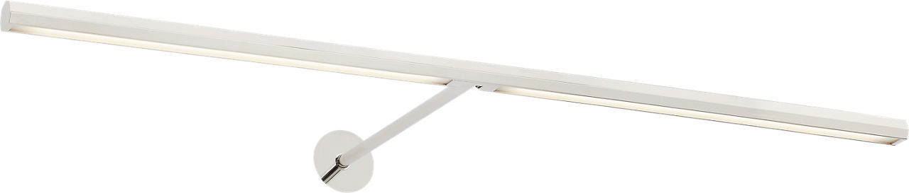 Plural Faceted 24 Picture Light polished nickel 2700K 95 CRI integrated led 95 cri 2700k 120v-277v unv