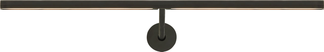 Plural Faceted 18 Picture Light dark Bronze 2700K 95 CRI integrated led 95 cri 2700k 120v-277v unv