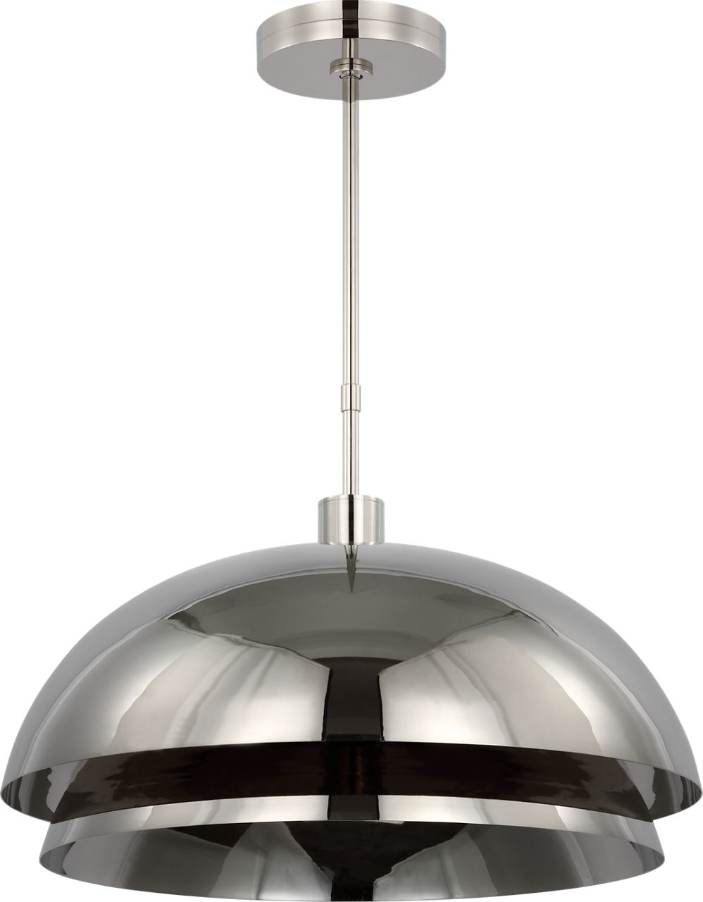 Shanti X-Large Pendant polished nickel 2700K 90 CRI