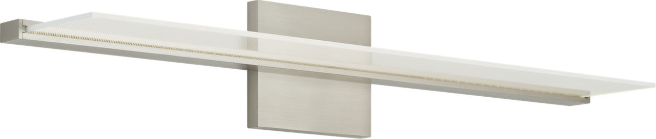 Span 24 Bath Direct/Indirect Satin Nickel LED 3000K 90 CRI90 cri 3000k 120v