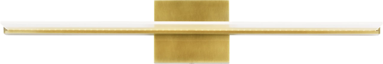 Span 24 Bath Direct/Indirect Plated Brass LED 90 CRI 3000K 120V