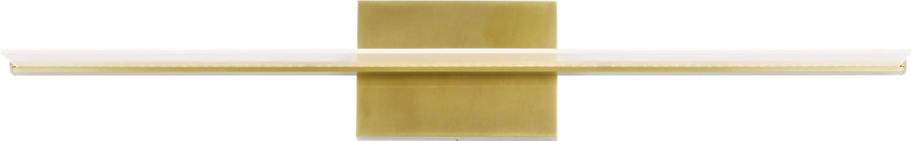 Span 36 Bath Direct/Indirect Plated Brass LED 90 CRI 3000K 120V