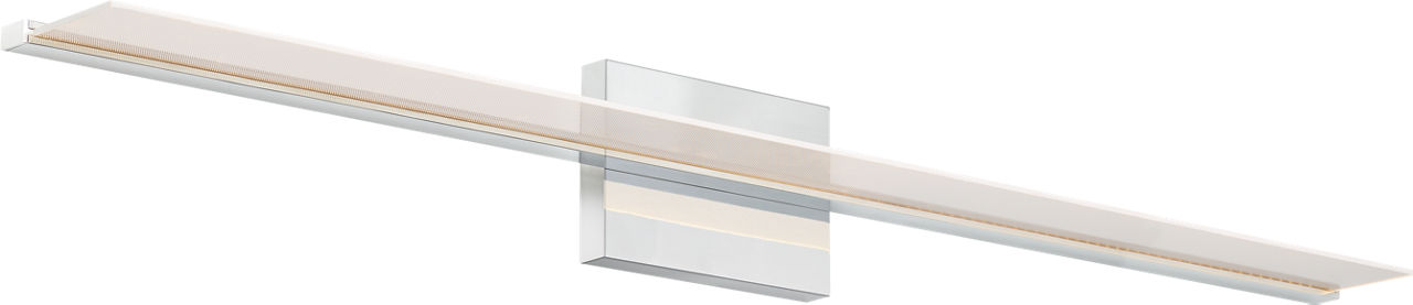 Span 48 Bath Direct/Indirect Chrome 3000K 90 CRI integrated led 90 cri 3000k 120v