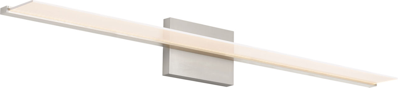 Span 48 Bath Direct/Indirect Satin Nickel 3000K 90 CRI integrated led 90 cri 3000k 120v