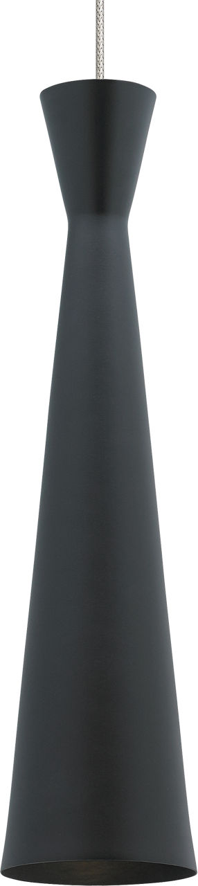 Windsor Pendant in Antique Bronze with Black Monopoint Bulb(s) Not Included