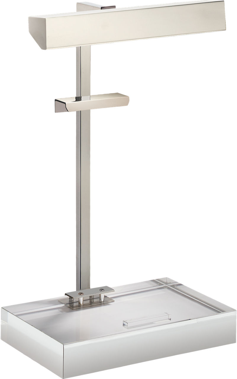 McClean Easel Light in Polished Nickel