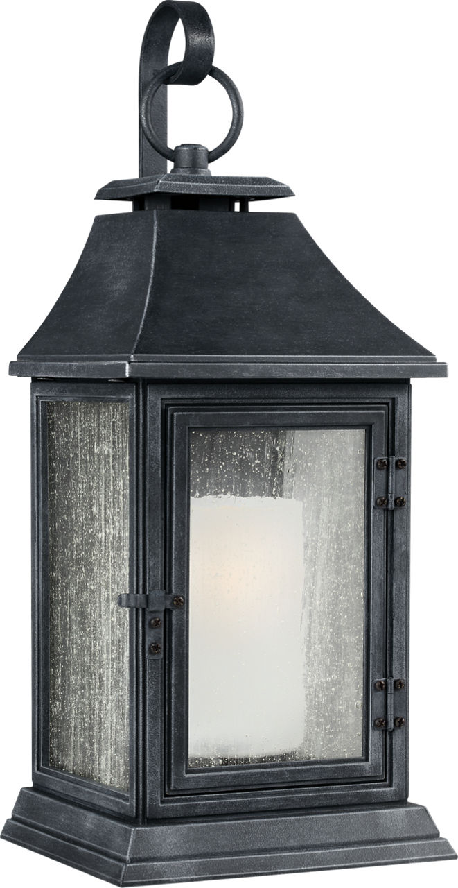 Shepherd Small Lantern Dark Weathered Zinc