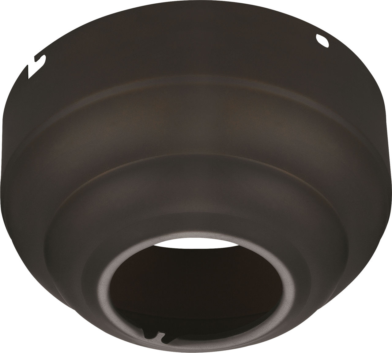 Universal Canopy Kit Slope Ceiling Adapter in Bronze