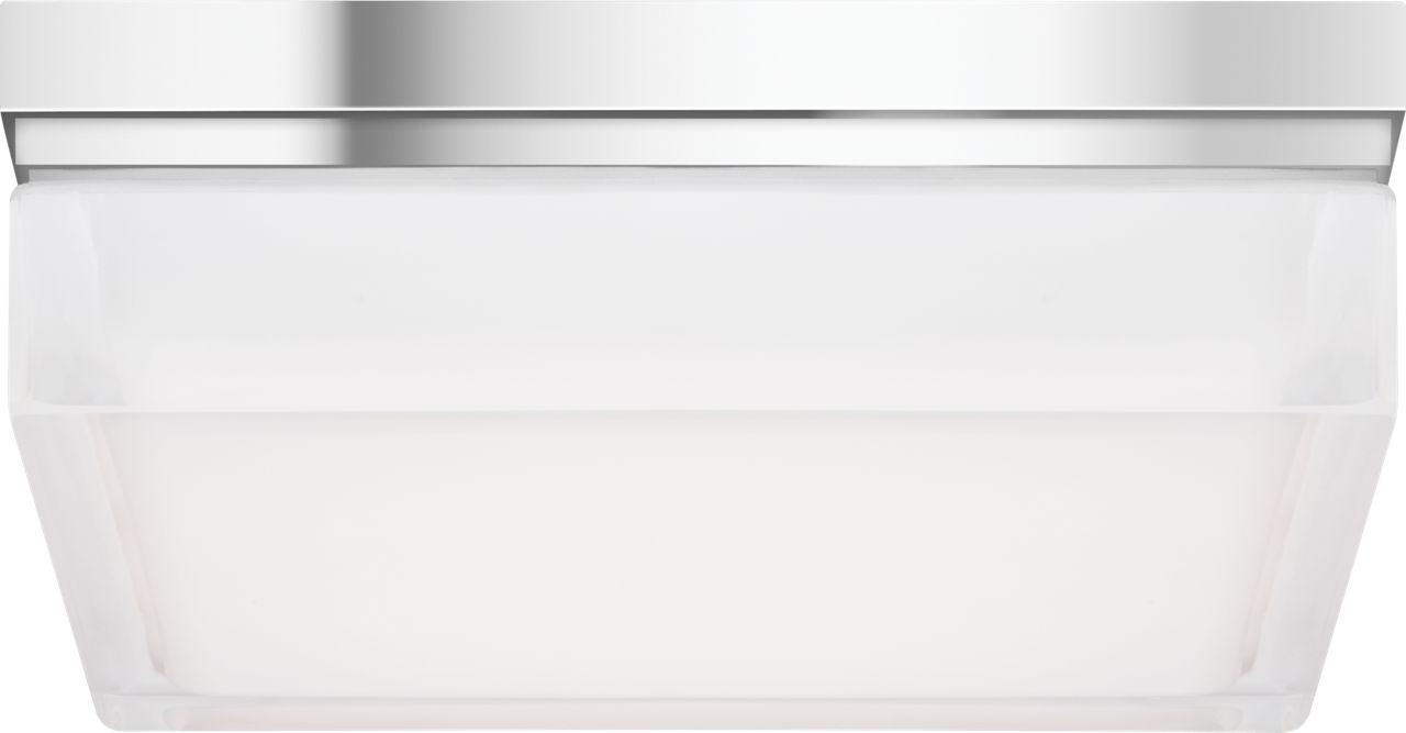 Boxie Large Flush Mount Large Chrome LED 90 CRI 2700K 120-277V