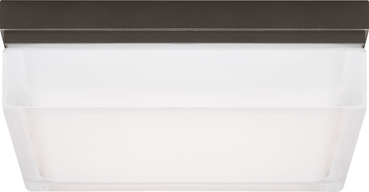 Boxie Small Outdoor Wall/Flush Mount Small Bronze 3000K 90 CRI
