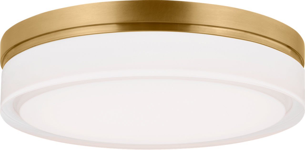 Cirque Large Flush Mount Large Natural Brass LED 90 CRI 2700K 120-277V