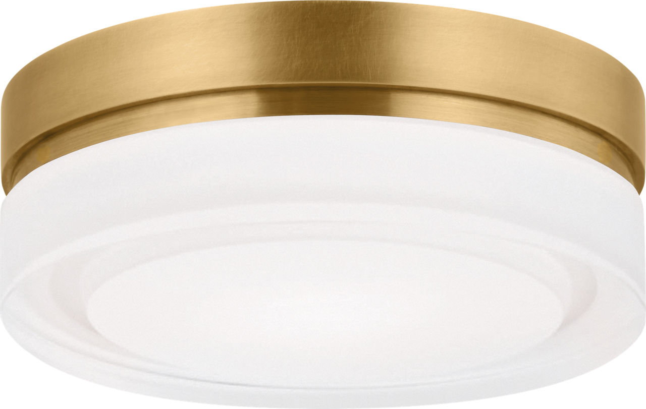 Cirque Small Flush Mount Small Natural Brass LED 3000K 90 CRI90 cri 3000k 120v-277v