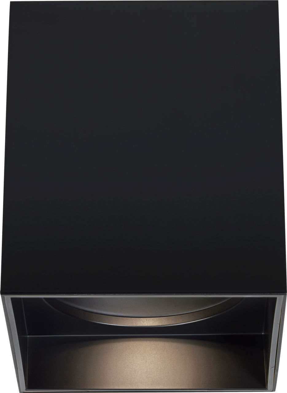 Exo 6 Flush Mount 6.1" Matte Black black 2700K 90 CRI led 90 cri 2700k 120v 277v unv