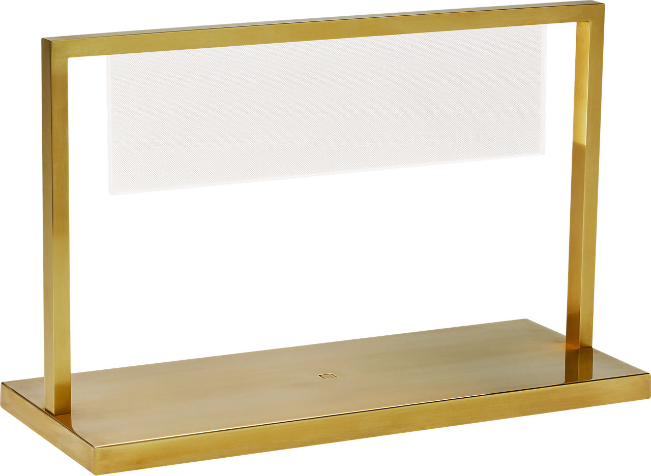 Everett Table Lamp Natural Brass LED 2700K 90 CRI 90 cri 2700k 120v-240v