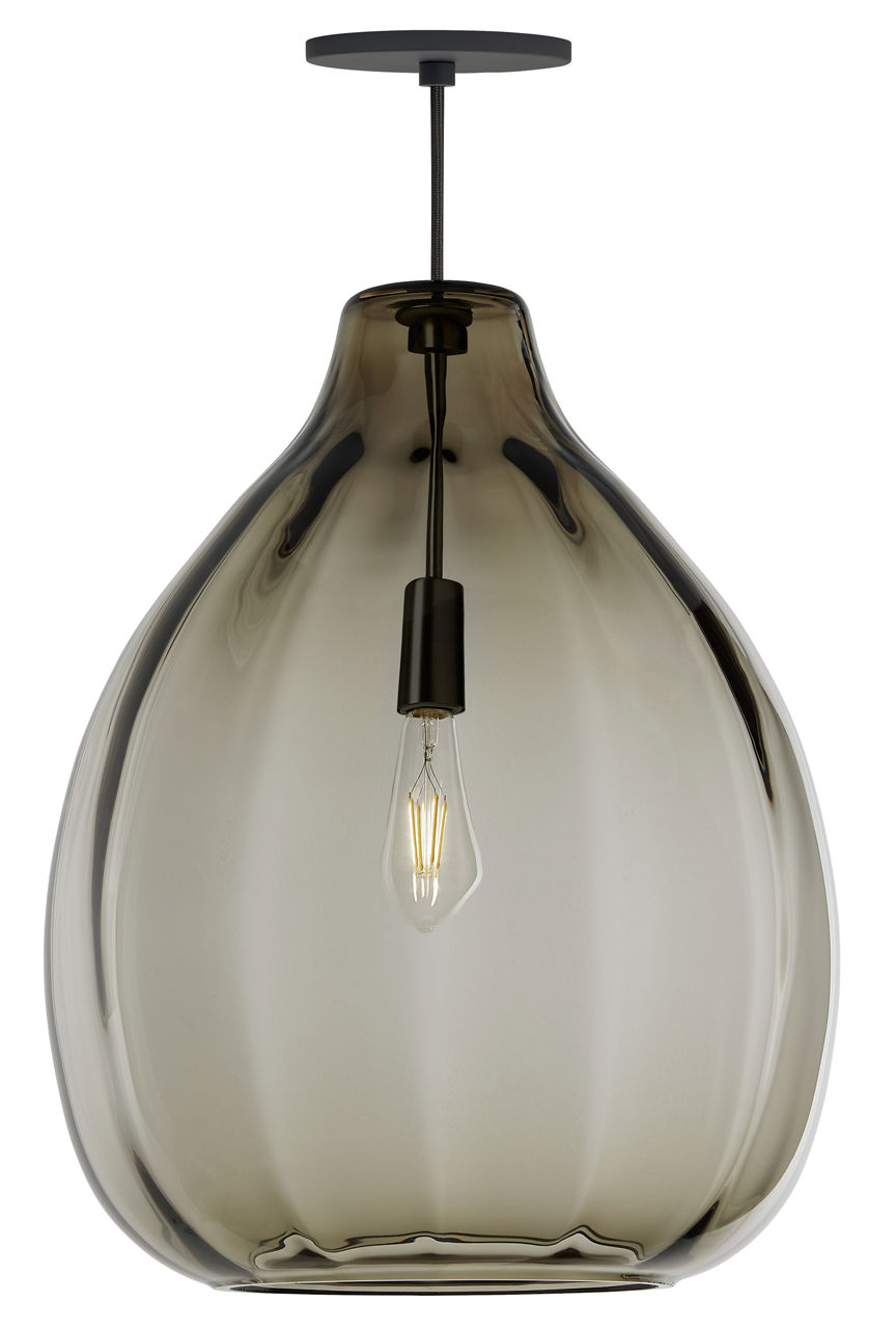 Harper Pendant Smoke Black LED 2700K 90 CRI 90 cri 2700k 120v (t24)