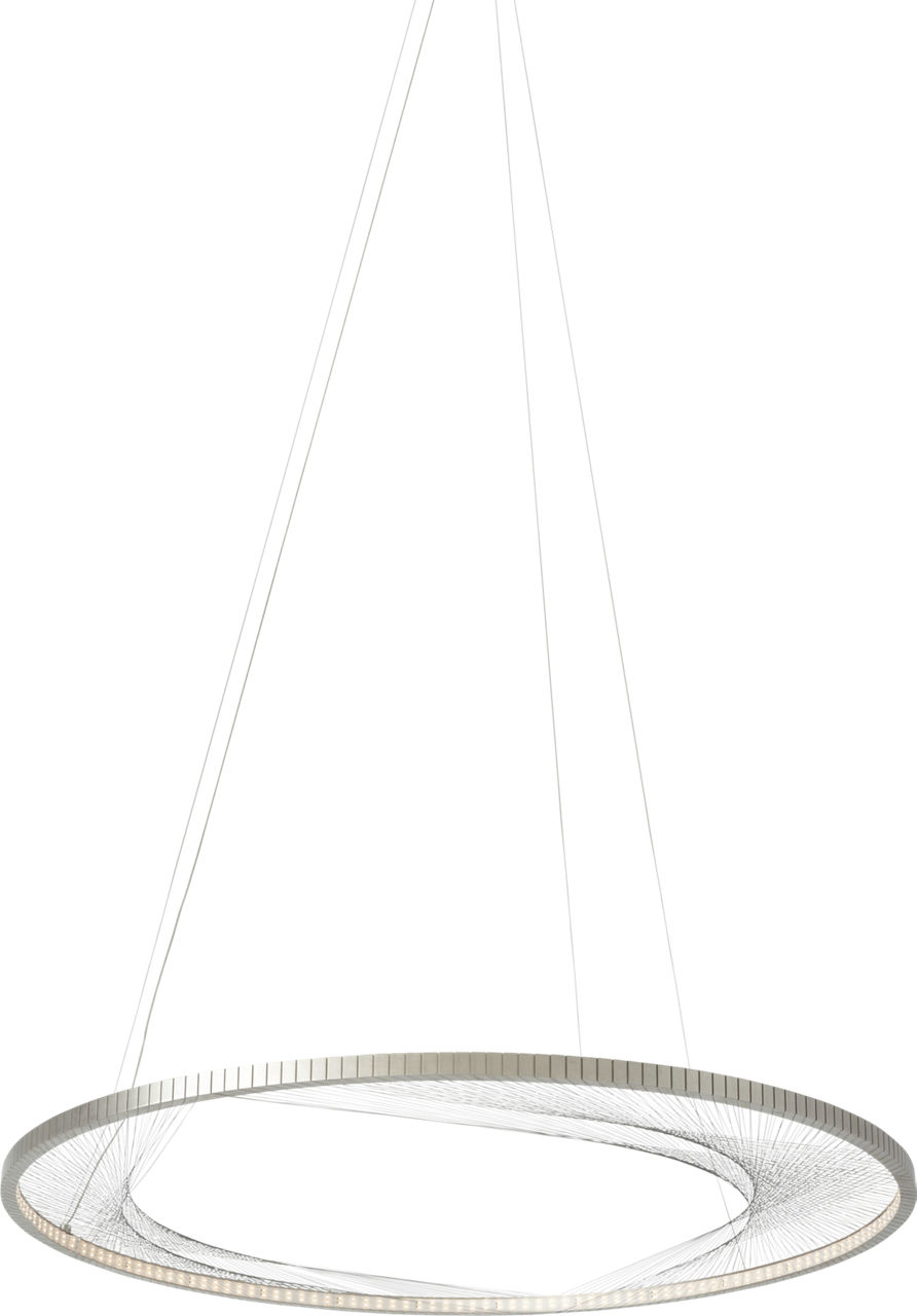 Interlace 45 Suspension Satin Nickel 2700K 80 CRI integrated led 80 cri 2700k 120v