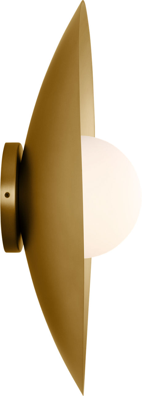 Joni 16 Wall plated brass 3000K 90 CRI integrated led 90 cri 3000k 120v-277v unv