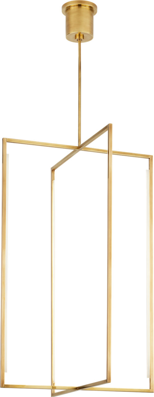 Kenway 42 Pendant 42" Natural Brass Integrated LED 90 CRI 3000K 120-277V