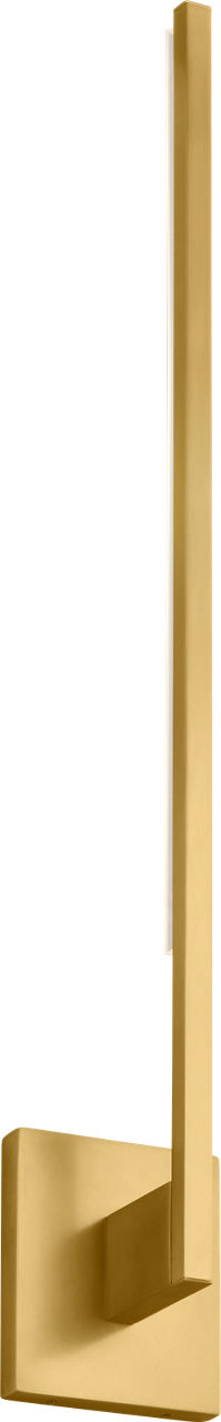 Klee 30 Wall Natural Brass Integrated LED 90 CRI 3000K 120V