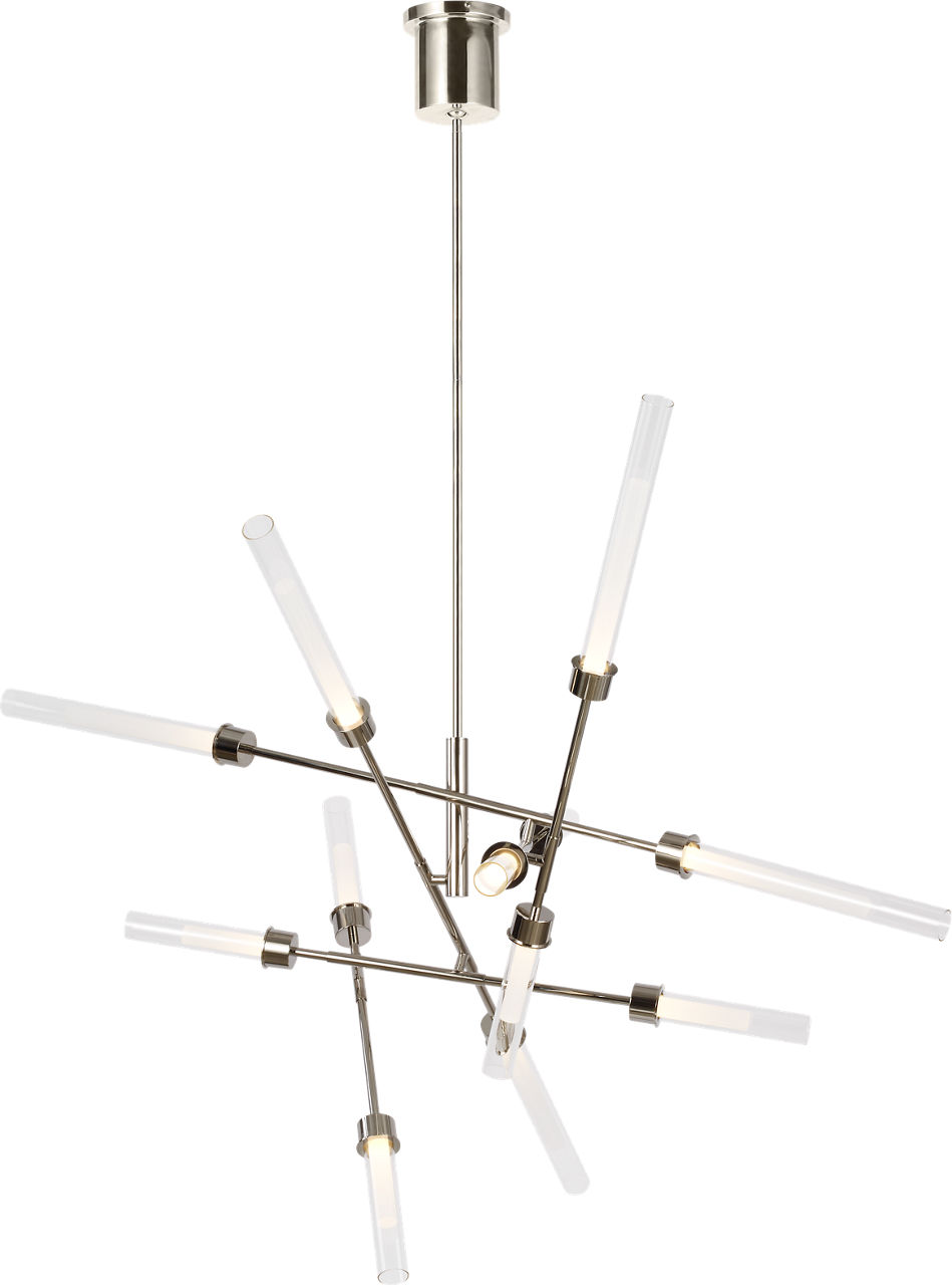 Linger 12-Light Abstract Chandelier - 700LNG12A | Visual Comfort