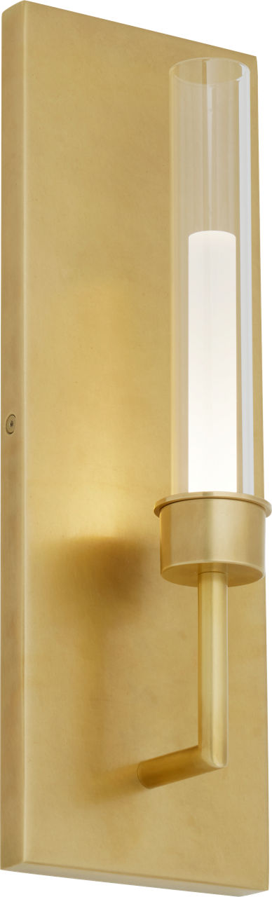 Linger Wall 1 Light Natural Brass 3000K 90 CRI integrated led 90 cri 3000k 120v (t24)