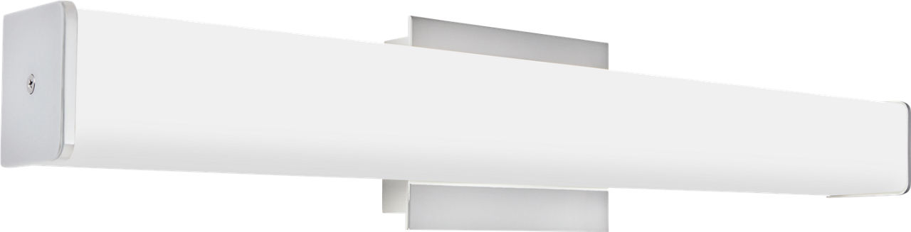 Lynn 25 Bath White Glass Chrome LED 3000K 90 CRI90 cri 3000k 120v