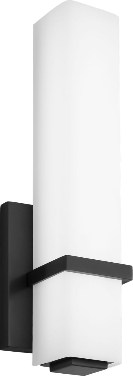 Milan 13 Bath 13" Small White Glass dark Bronze LED 3000K 90 CRI90 cri 3000k 120v