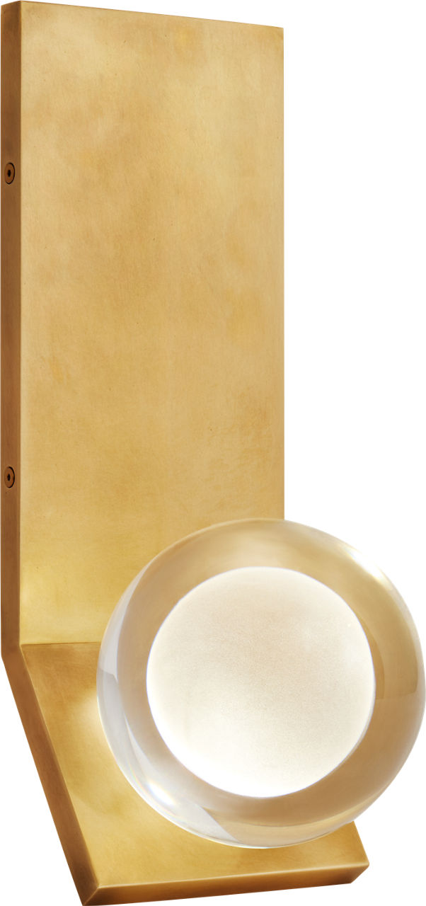 Mina Wall Natural Brass LED 3000K 120V