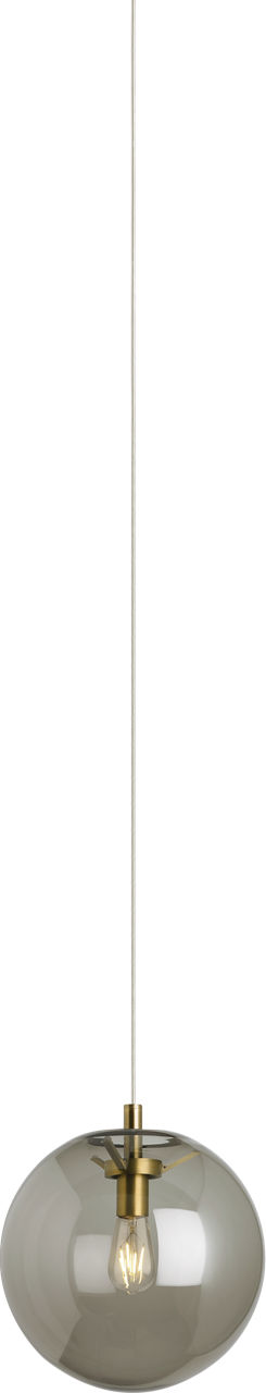 Palona Pendant Smoke Aged Brass Bulb Not Included