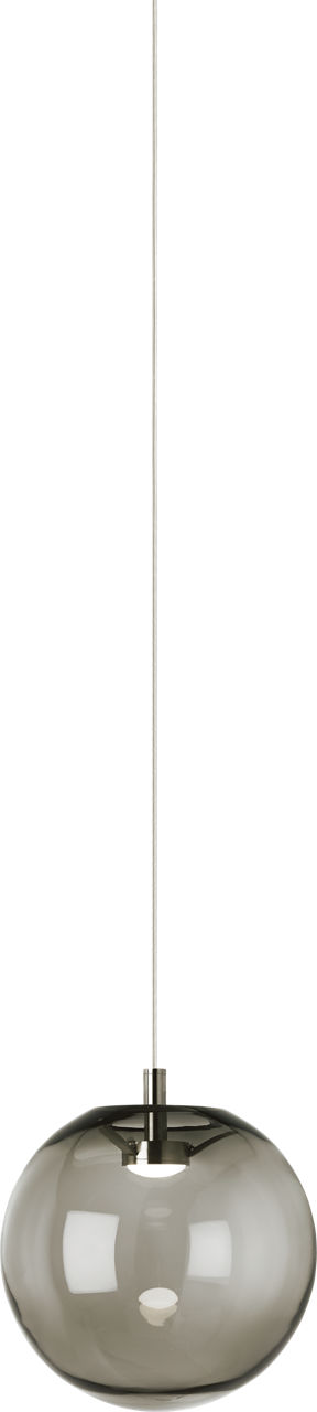 Palona Pendant Smoke Satin Nickel 3000K-2200K 90 CRI led warm dim 3000k - 2200k 120v