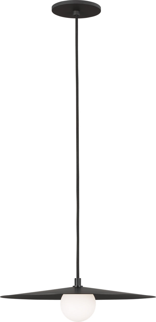 Pirlo Pendant Matte Black Bulb Not Included