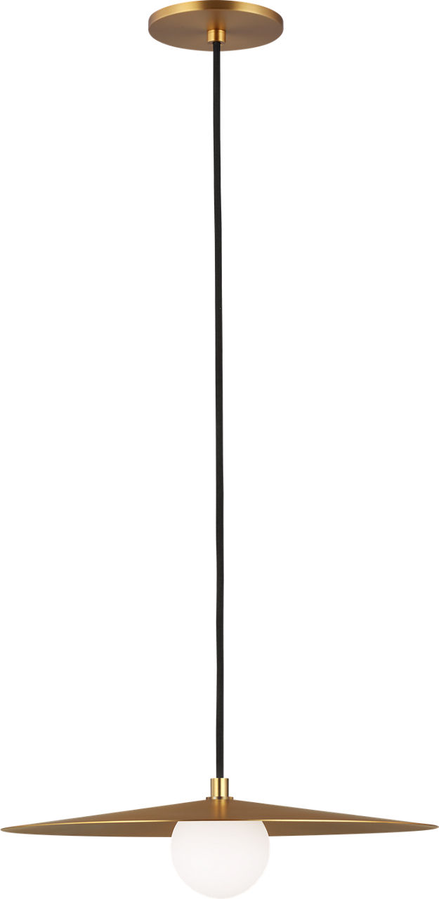 Pirlo Pendant in Aged Brass Bulb Not Included