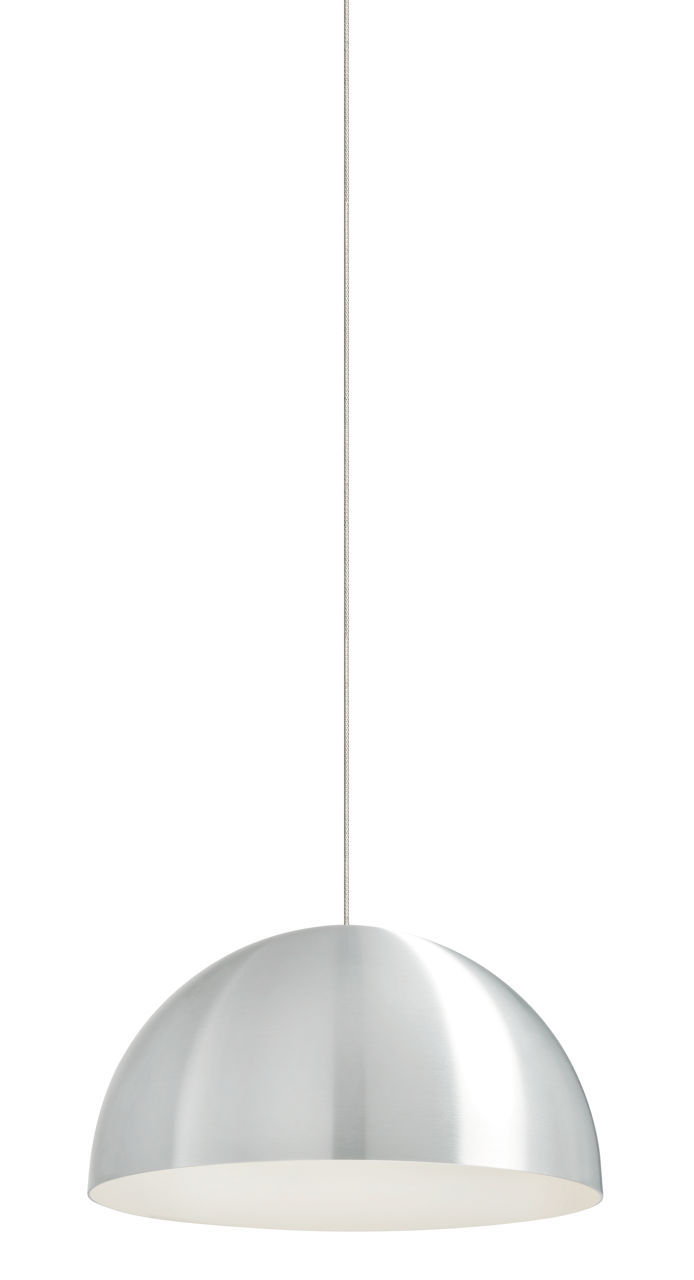 Mini Powell Street Pendant in Satin Nickel with Satin Nickel FreeJack Bulb(s) Included