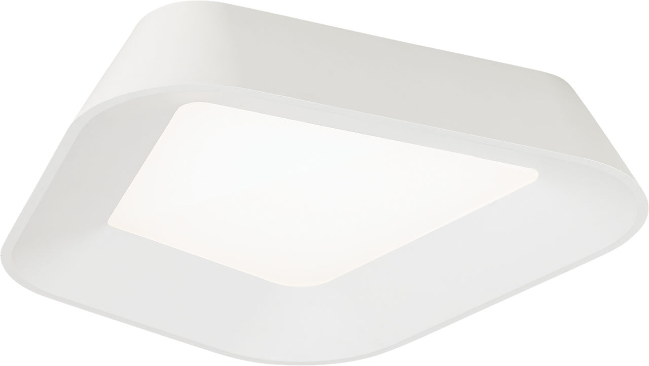 Rhonan Flush Mount matte White / White LED 3000K 90 CRI90 cri 3000k 120v