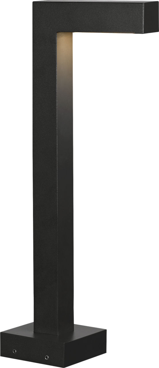 Strut 42 Outdoor Bollard in Black 3000K In-Line Fuse