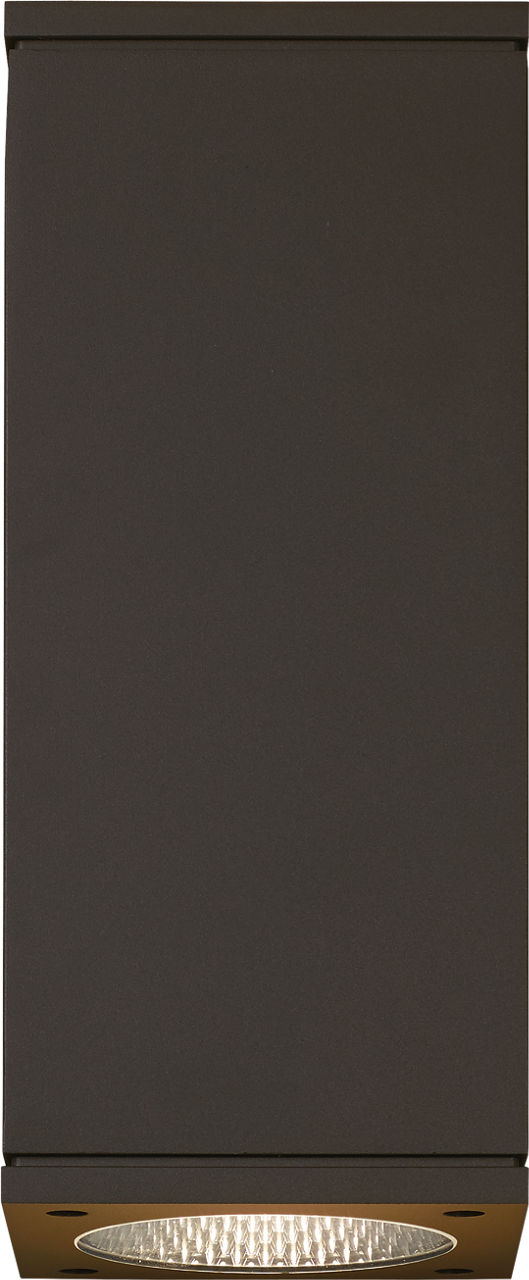 Tegel 18 Outdoor Wall in Bronze 4000K 10° Up + Down Uplight + Downlight None