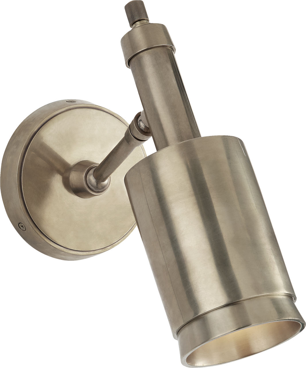 Anders Small Articulating Wall Light in Antique Nickel