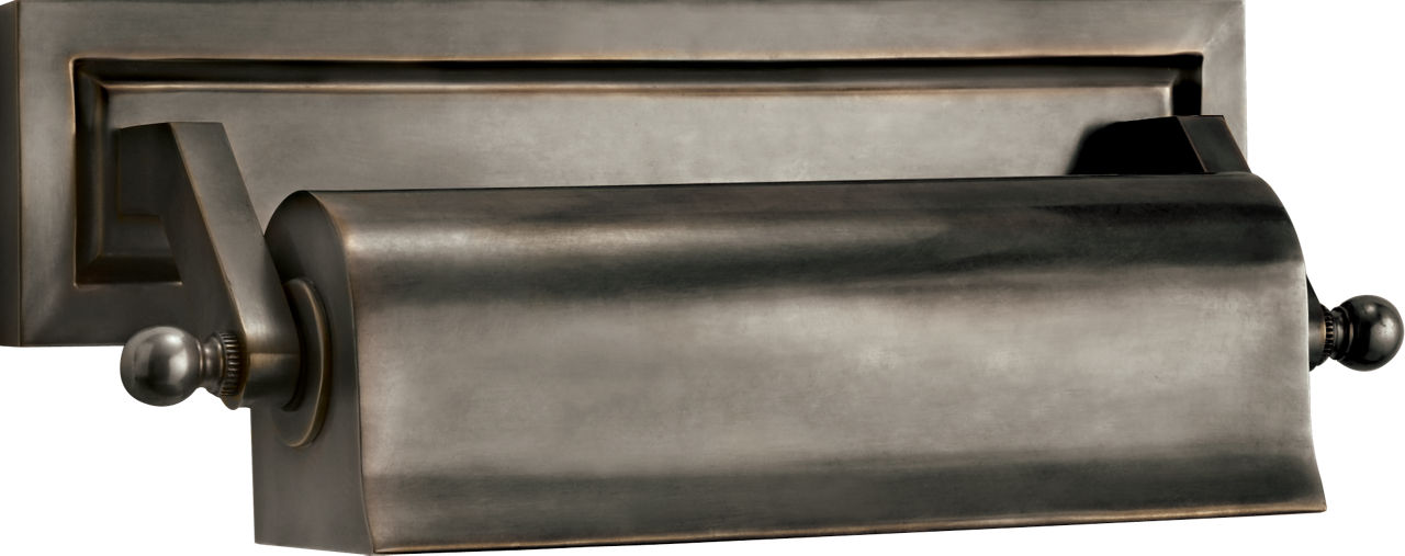 Library 10" Picture Light in Bronze